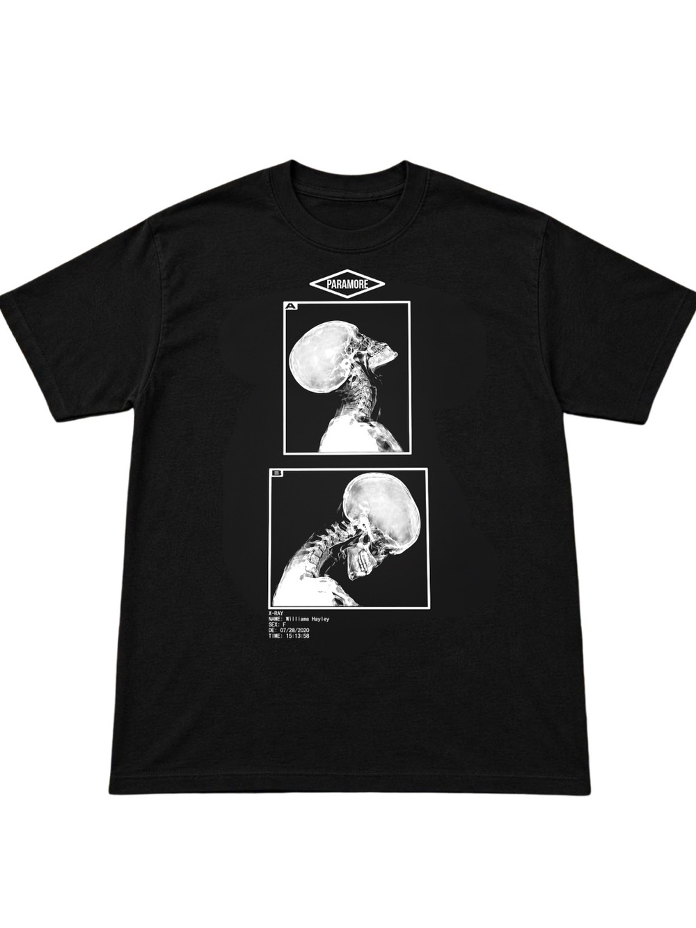 Gildan Black X-Ray Graphic T-Shirt